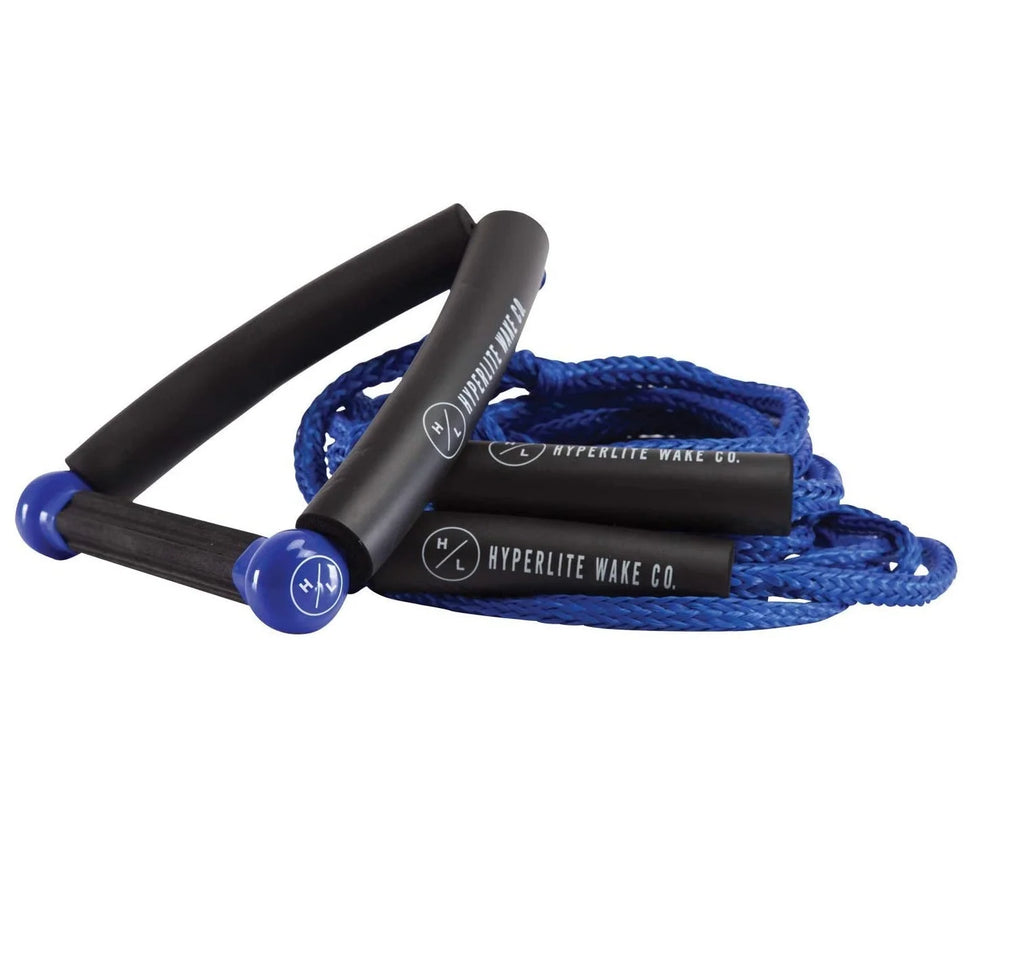 Red 25 Foot Surf Wakeboard Rope with Handle B290