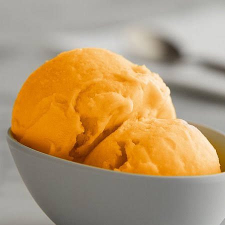 1 Gallon Orange Cream Water Ice Base - 4/Case B658236