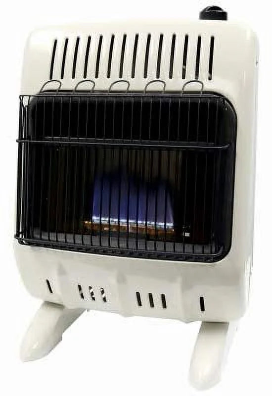 Blue Flame Wall Heater, Vent-Free, White, 10,000 BTU P65347