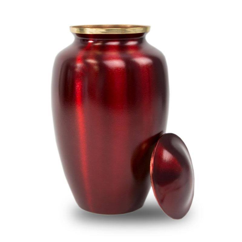 Large Bronze Cremation Urn O33628