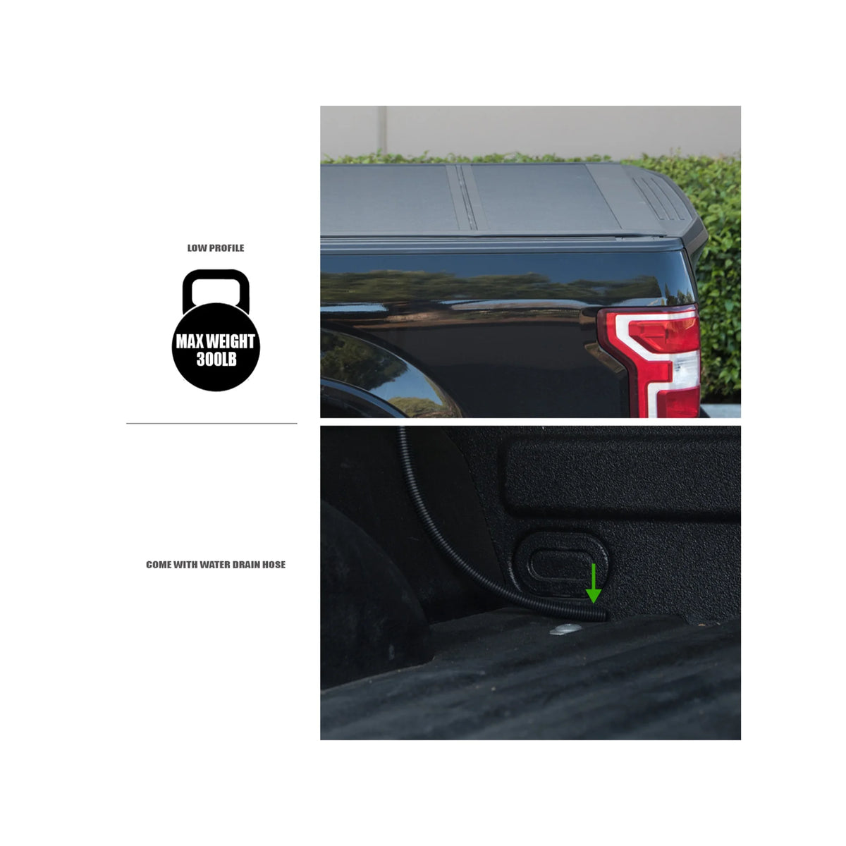 Folding Truck Bed Tonneau Cover J505