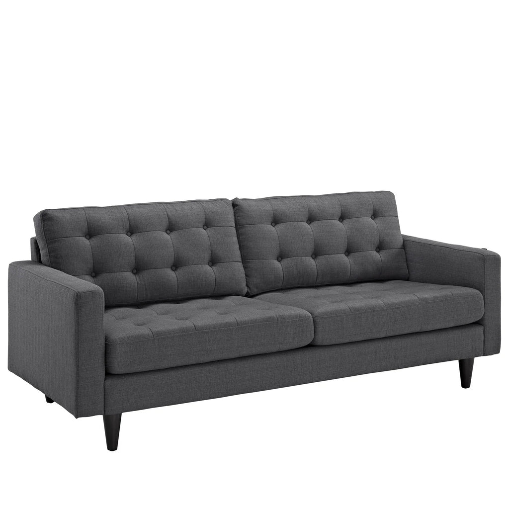 Gray Sofa and Armchairs Set of 3 B9861