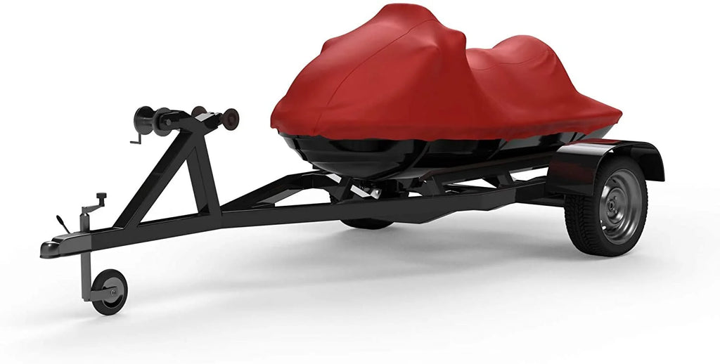 RED Trailerable Jet Ski Cover with Storage Bag A7730
