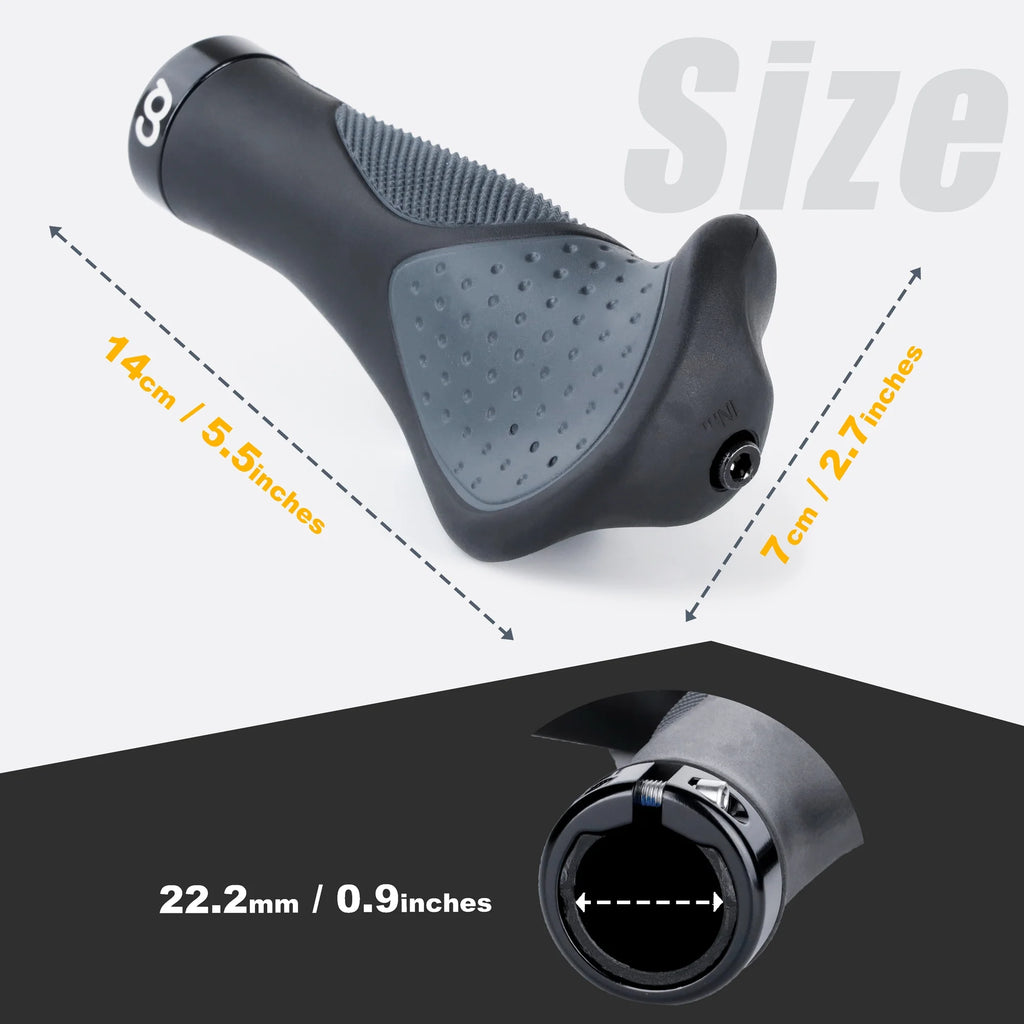 Ergonomic Anti-Slip Handlebar Grips D295