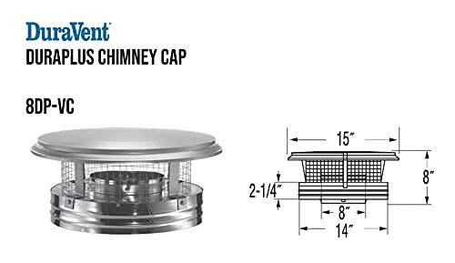 8x22 Stainless Steel Chimney Cap N57693
