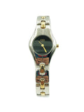 Two-Tone Steel Black Dial Quartz Ladies Watch Z1200