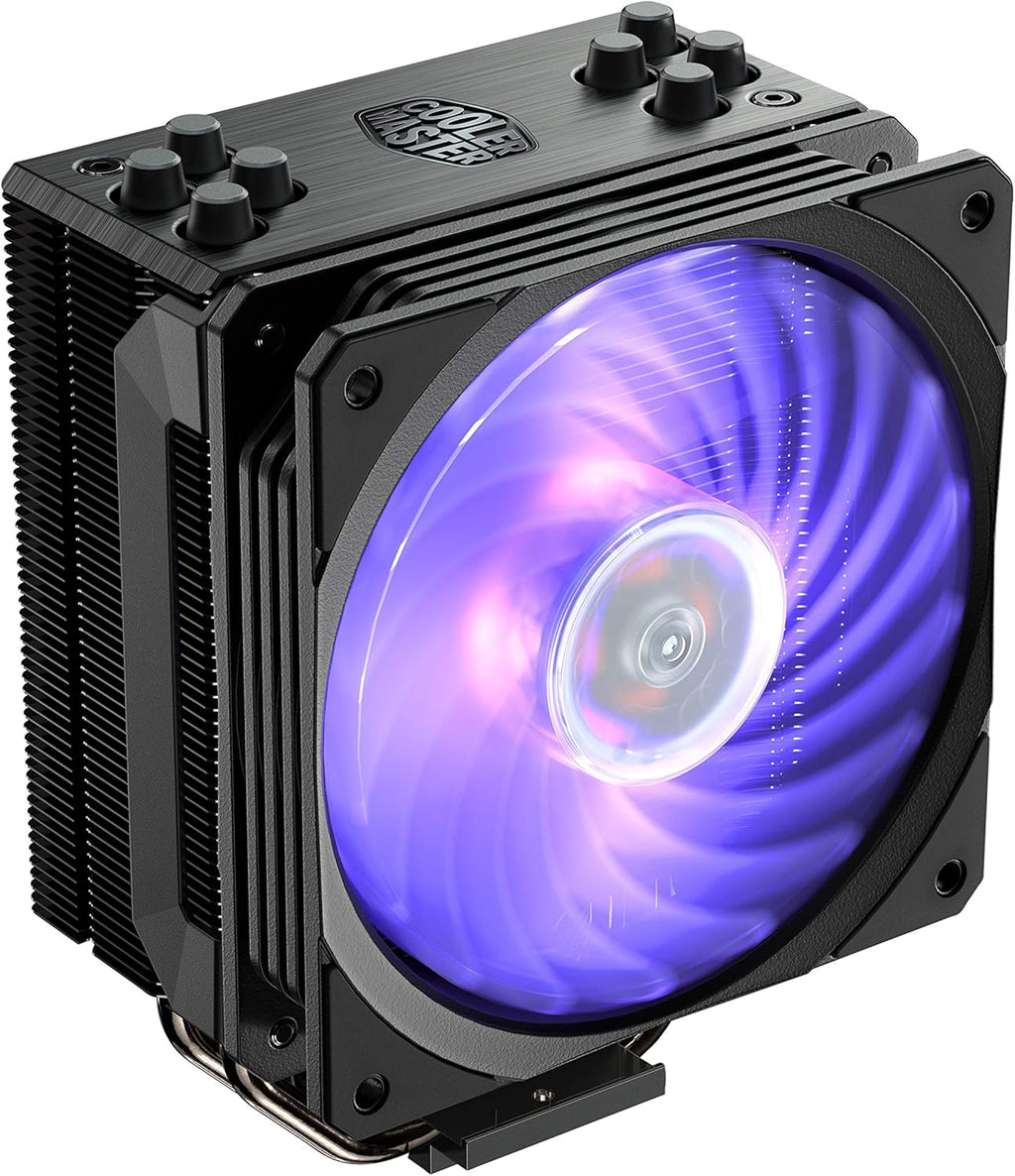 Tempered Glass Side Panel Carrying Handle RGB Fans CPU Air Cooler F643