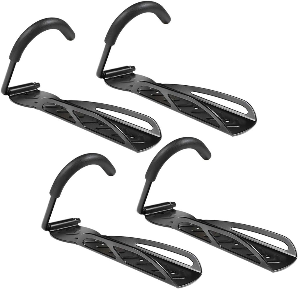 4 PCS Vertical Bike Hook Wall Mount Storage Rack J53880