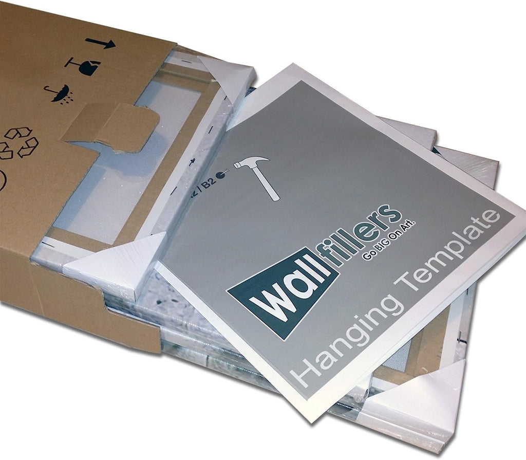 Multi Set of 4 Canvas 51 Inches Wide Z1468
