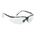 Printed Wrap Around Safety Glasses with Clear Lens T335