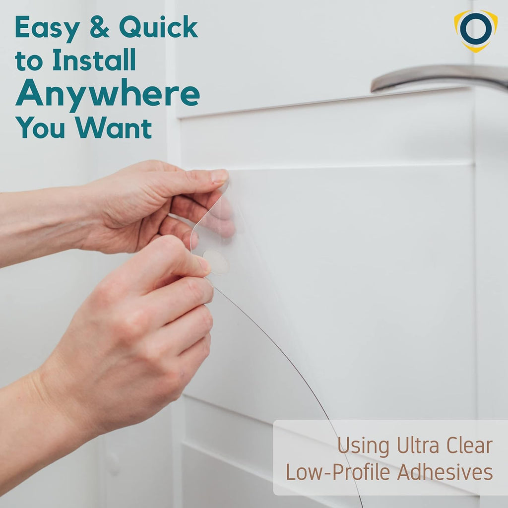 Clear Door Protector 2 Pack 35.5 x 24 Anti-Scratch Guard J757764