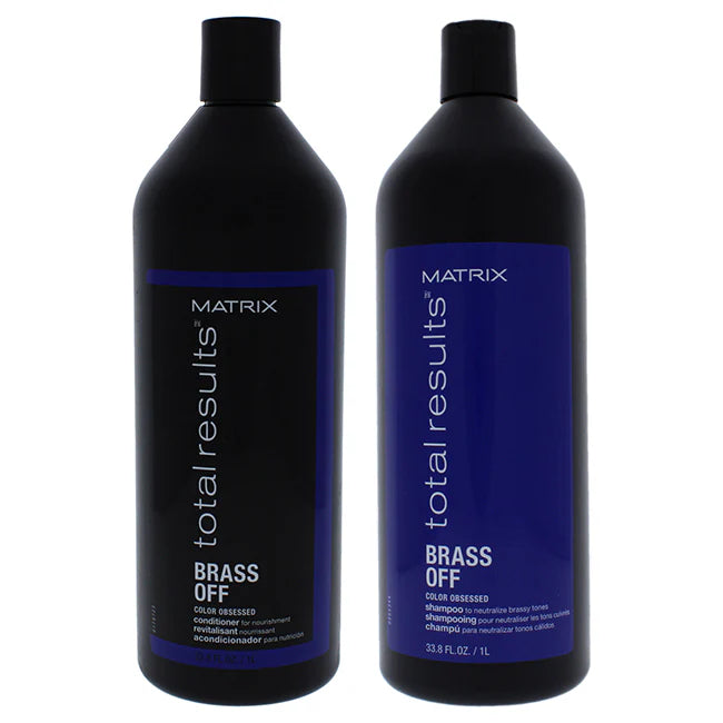 Brass Off Shampoo and Conditioner Kit, 2 Pc, 33.8oz Shampoo, 33.8oz Conditioner G212587