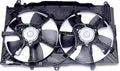 Dual Radiator A/C Condenser Cooling Fan Motor Assembly for 2003-2006 Nissan 350Z / 2003-2006 Infiniti G35 Sedan / 2003-2007 Infiniti G35 Coupe V77438