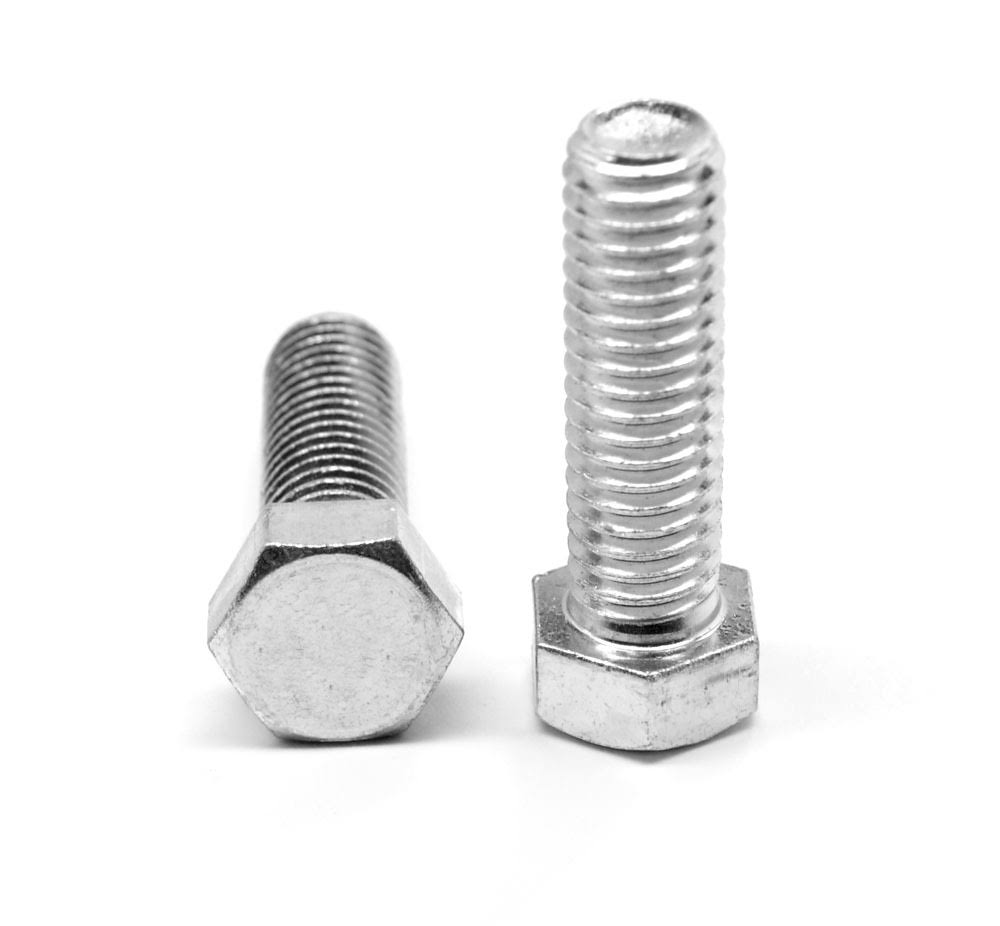 5/8x22-11 x 6x22 (FT) Coarse Thread A307 Grade A Hex Tap Bolt Low Carbon Steel Zinc Plated U49338
