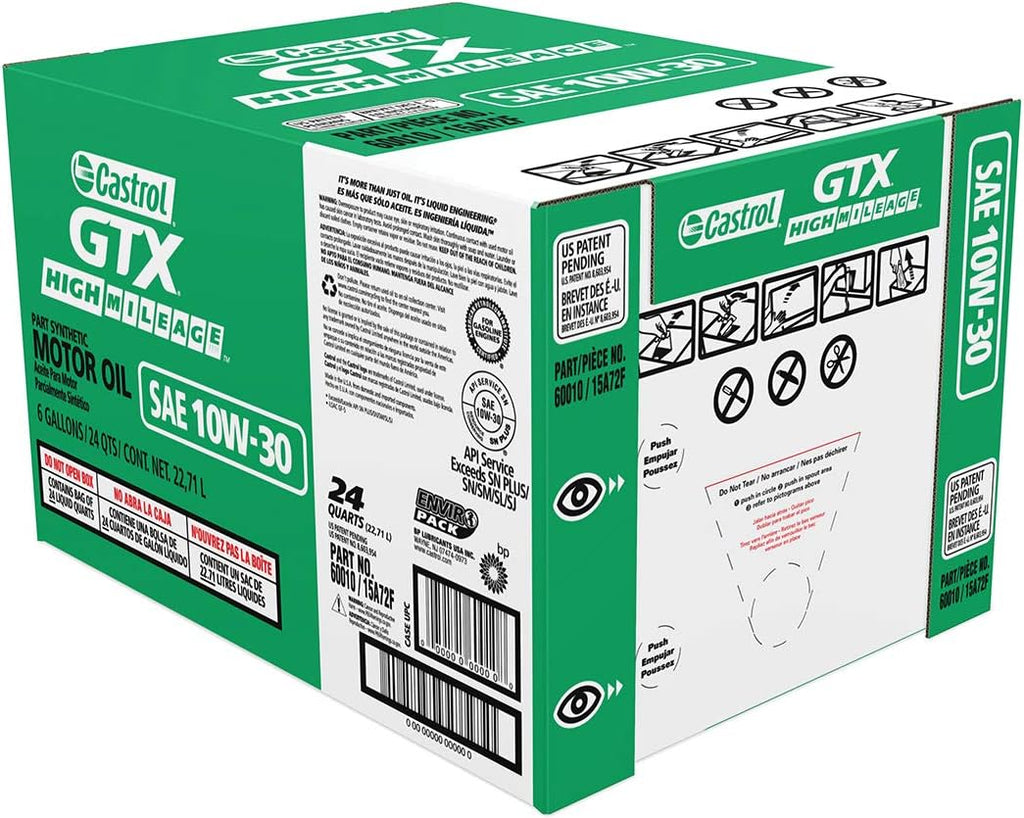 6 Gallon 10W-30 Synthetic Blend Motor Oil F856890