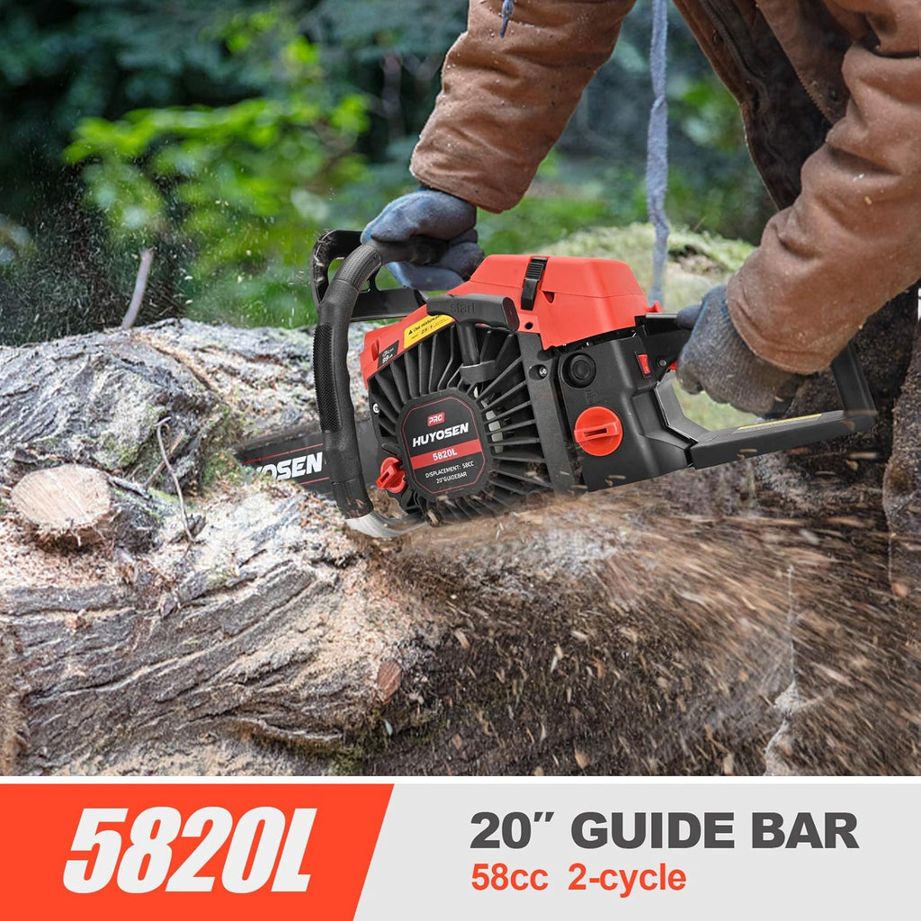 58CC 2-Cycle 20-Inch Gas Chainsaw D94131