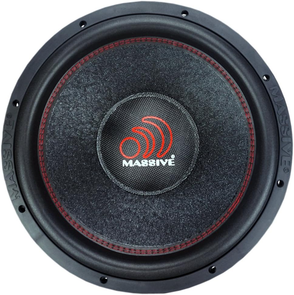 15 Inch 2000 Watt RMS Dual 2 Ohm Car Audio Subwoofer A974820