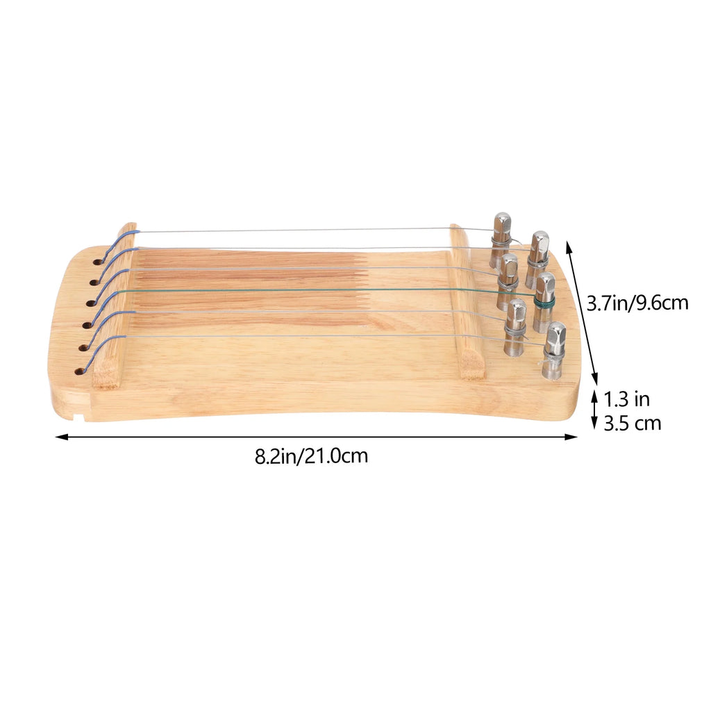 Solid Wood Mini Guzheng Finger Trainer T657973