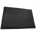 Glossy Black Anti-Fatigue No-Slip Mat - 3 ft. x 18 ft. x 0.63 in. Y5945