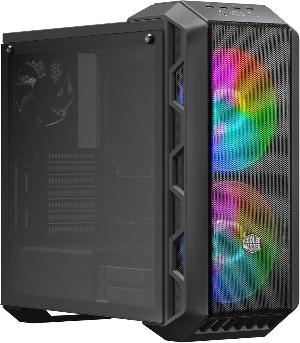 Tempered Glass Side Panel Carrying Handle RGB Fans CPU Air Cooler F643