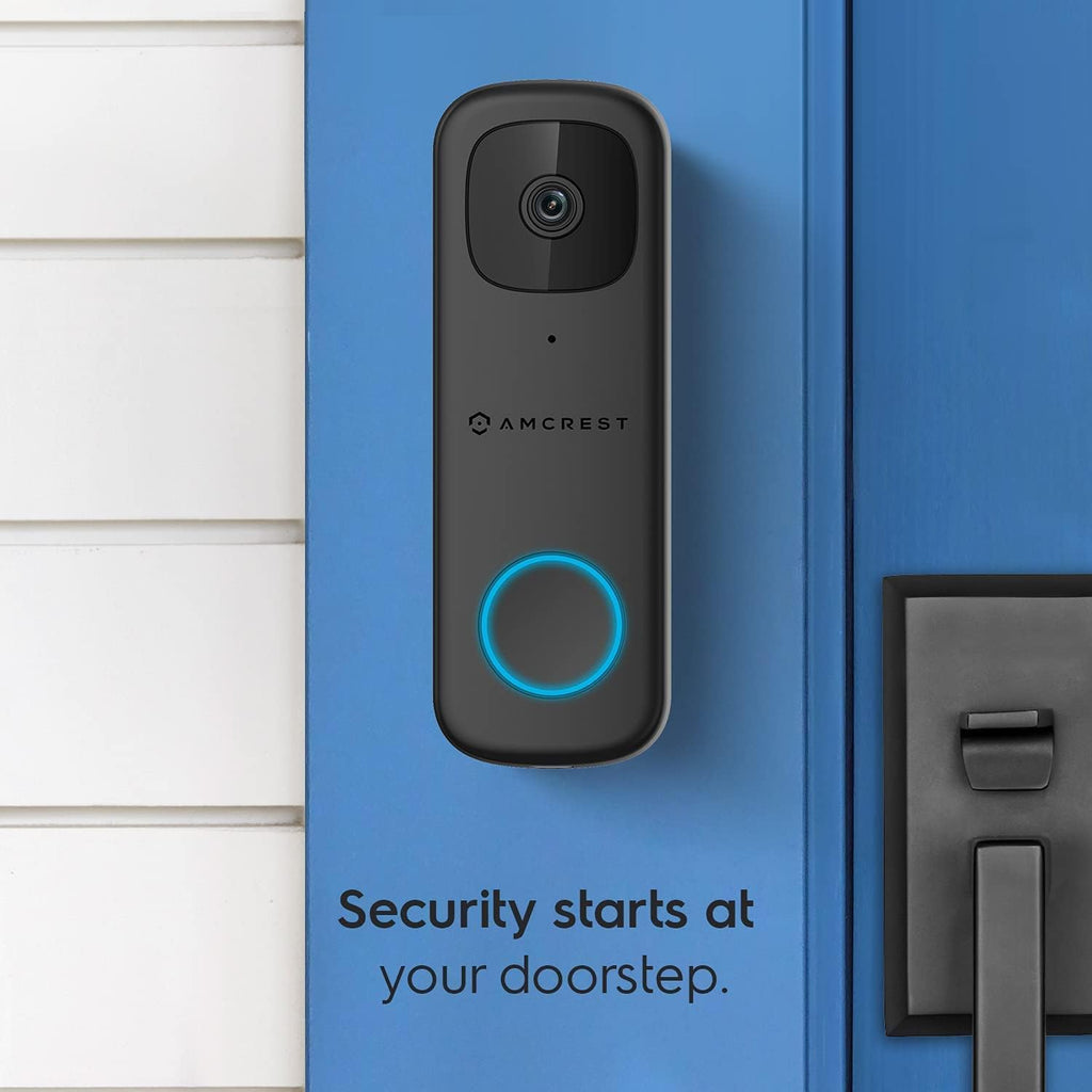 4MP Wireless WiFi Video Doorbell Camera with 2-Way Audio T260068