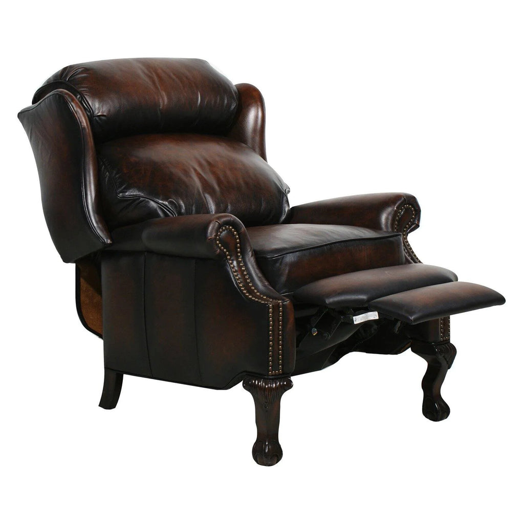 Leather Recliner with Nailheads G515996