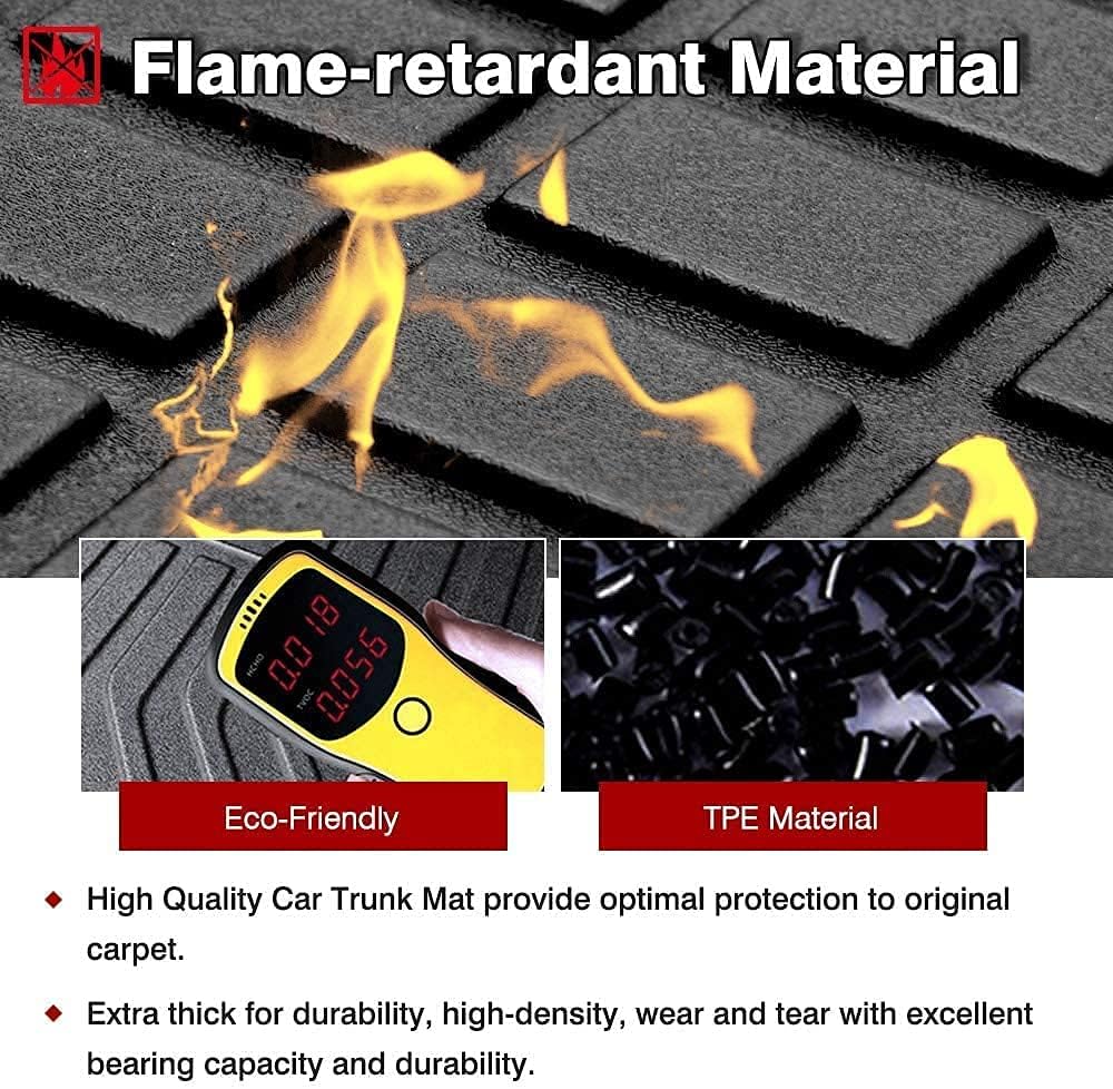 Heavy Duty 3D Anti-Slip Trunk Liner Pack of 2 U240137