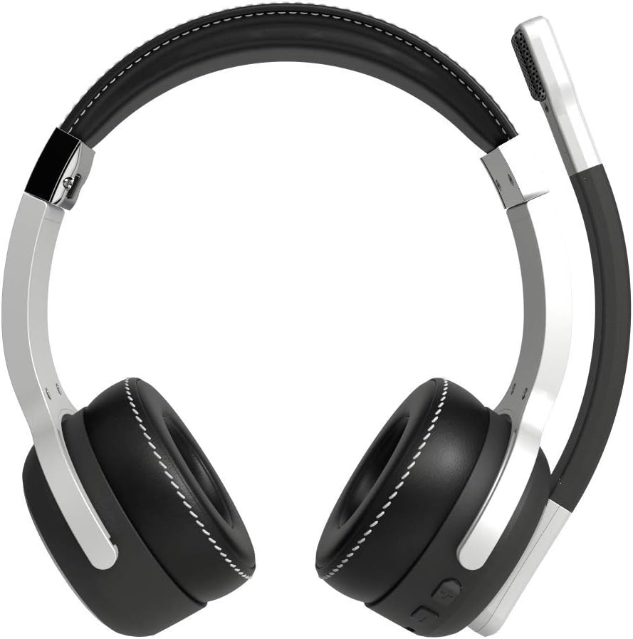 2-in-1 Bluetooth Headphone/Headset with Active Noise Cancellation H384148