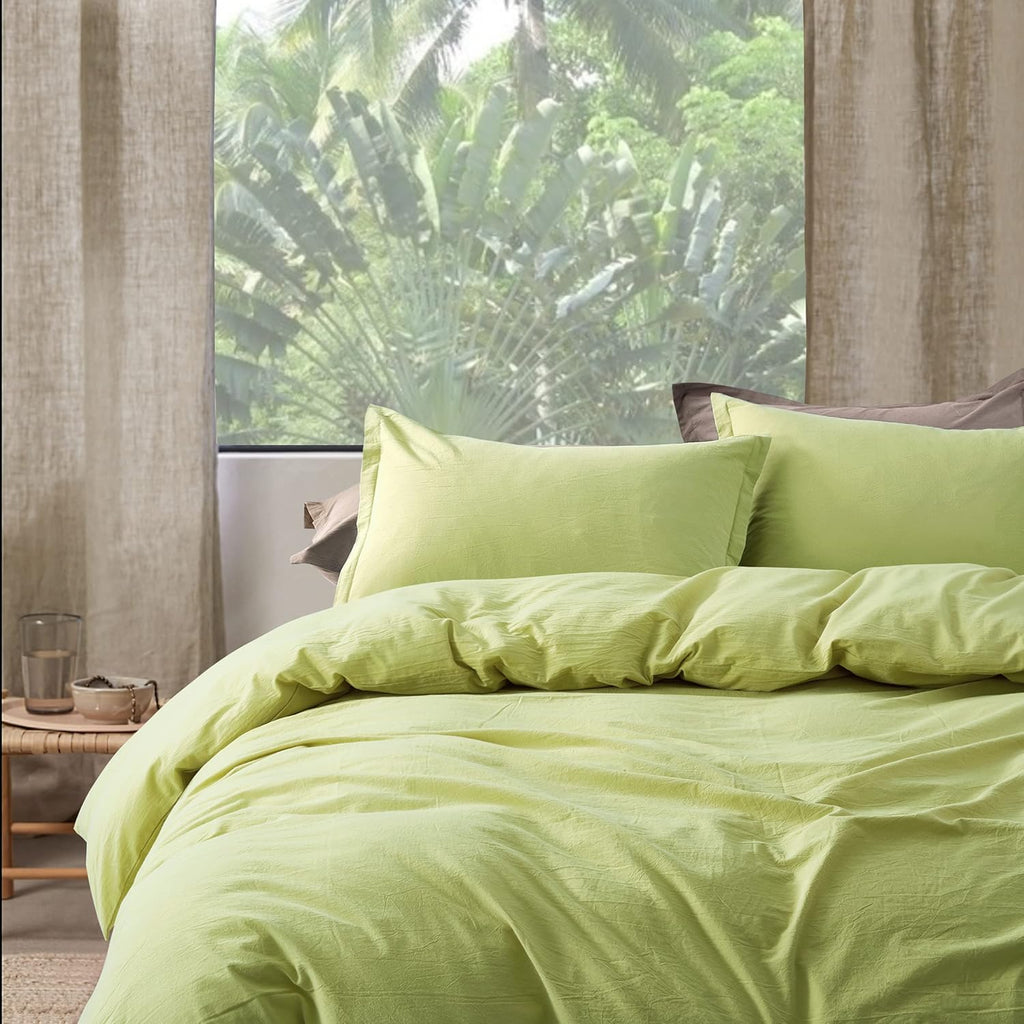 Rust Queen Cotton Duvet Cover Set N815689