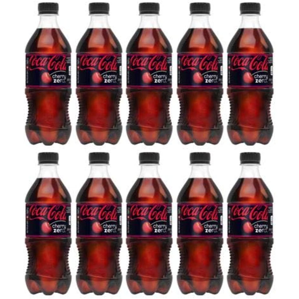 Coke Zero Cherry 20 oz Bottles (Pack of 10) X5454