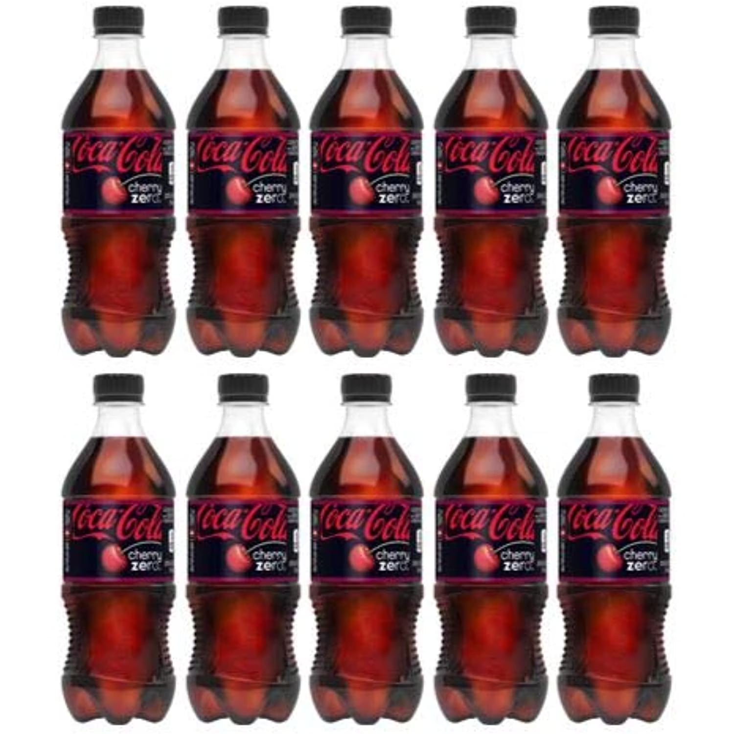 Coke Zero Cherry 20 oz Bottles (Pack of 10) X5454