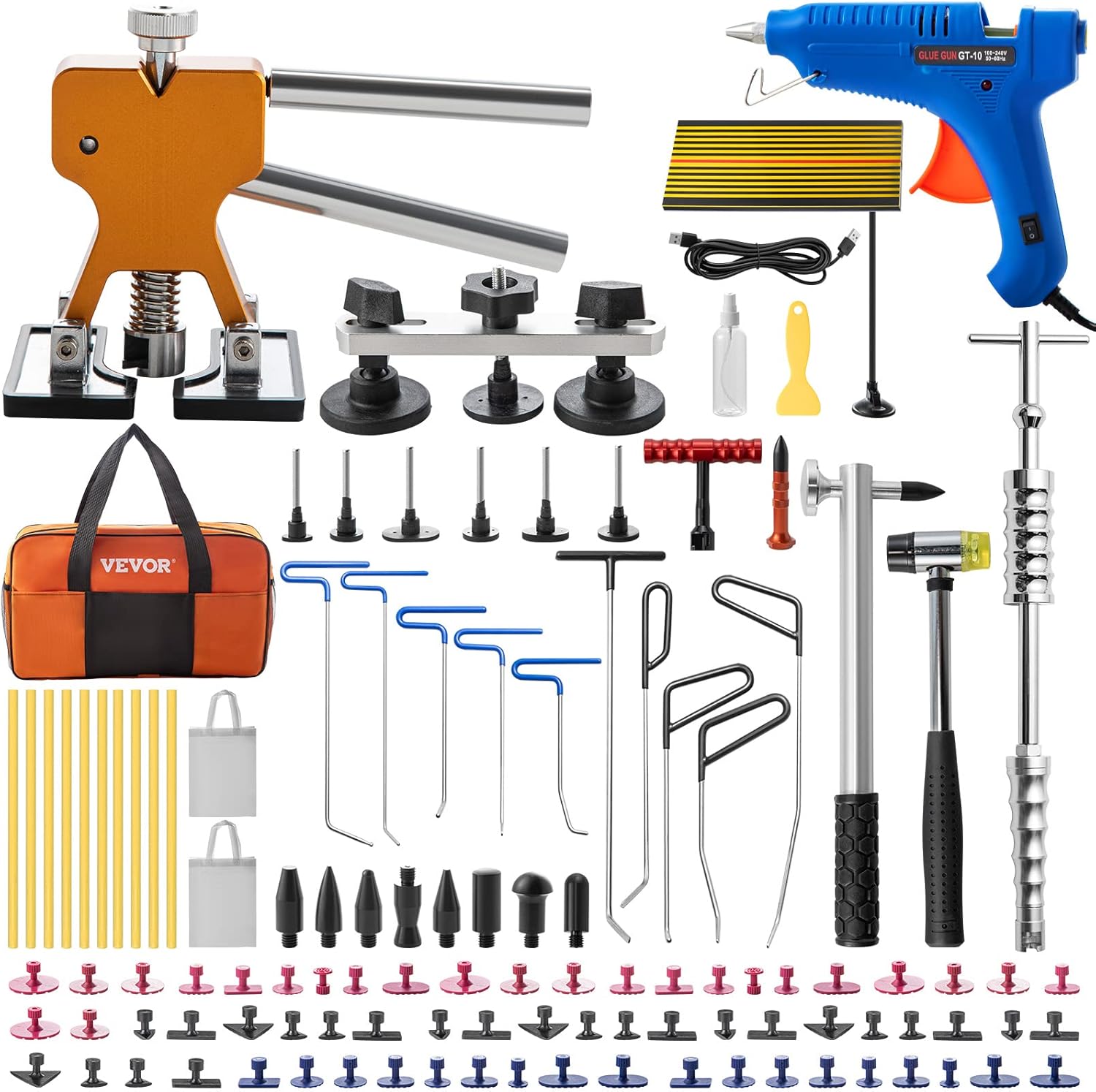 89 PCS Paintless Dent Repair Tools Kit Q385894
