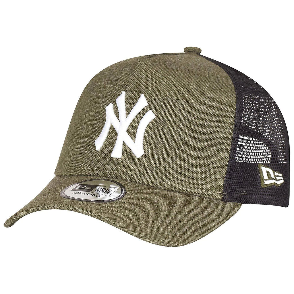 Heather Olive Adjustable Trucker Cap C18027