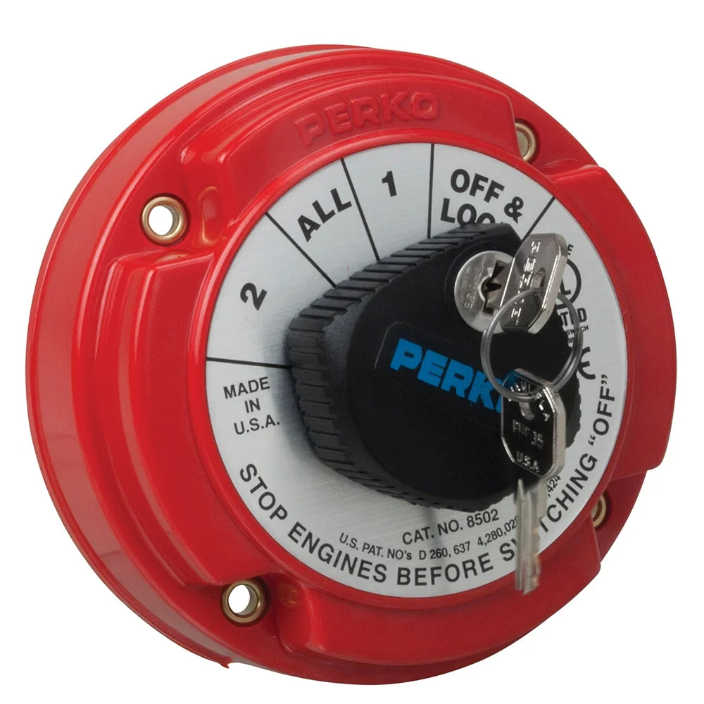 Medium Duty Battery Selector Switch with Key Lock E134787
