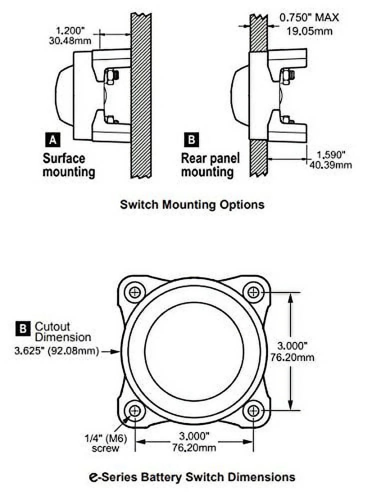 Red Battery Switch K58531