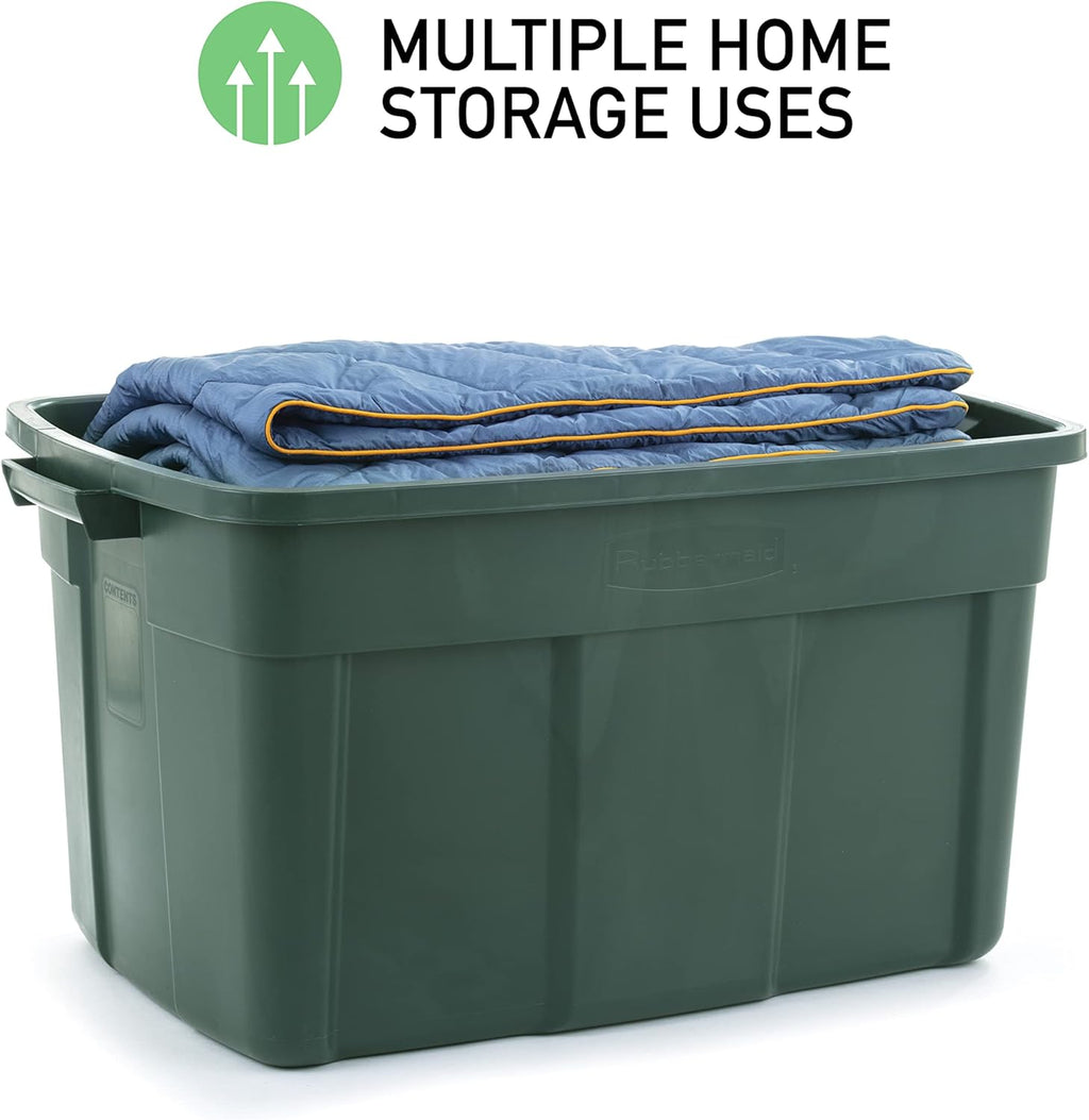 37 Gal Pack of 3 Stackable Storage Bins with Lids K6037