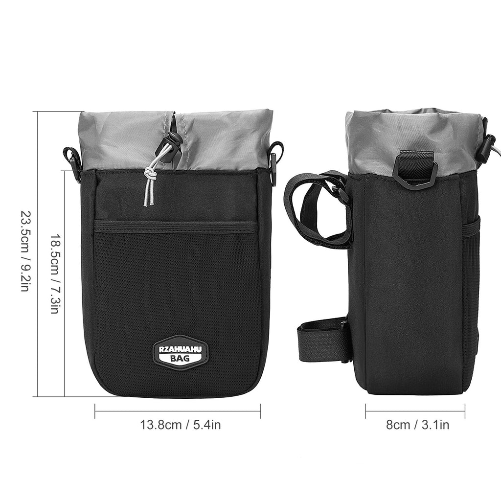 Insulated Bicycle Handlebar Water Bottle Holder Bag N2658