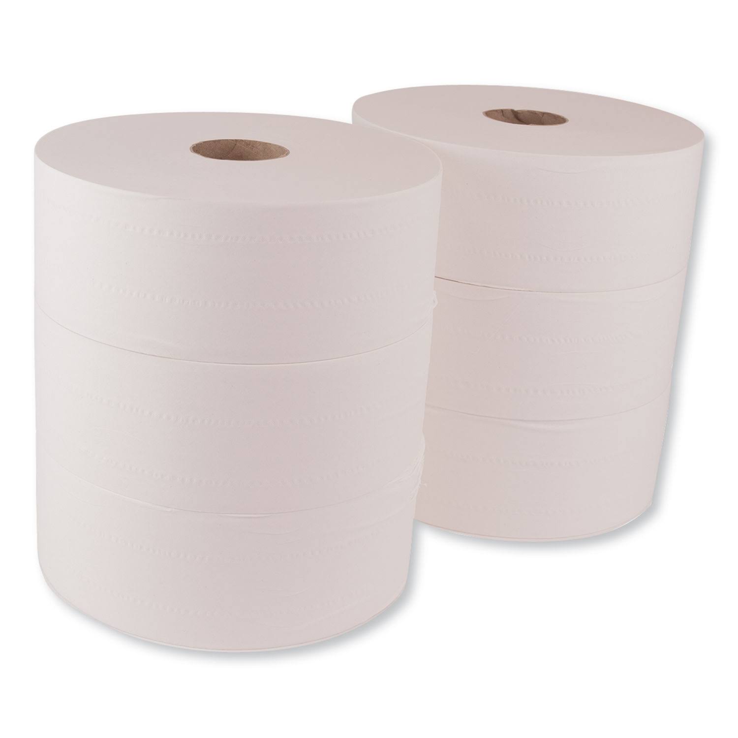 White 2-Ply Jumbo Bath Tissue, 1600 ft/Roll, 6 Rolls/Carton Z459459