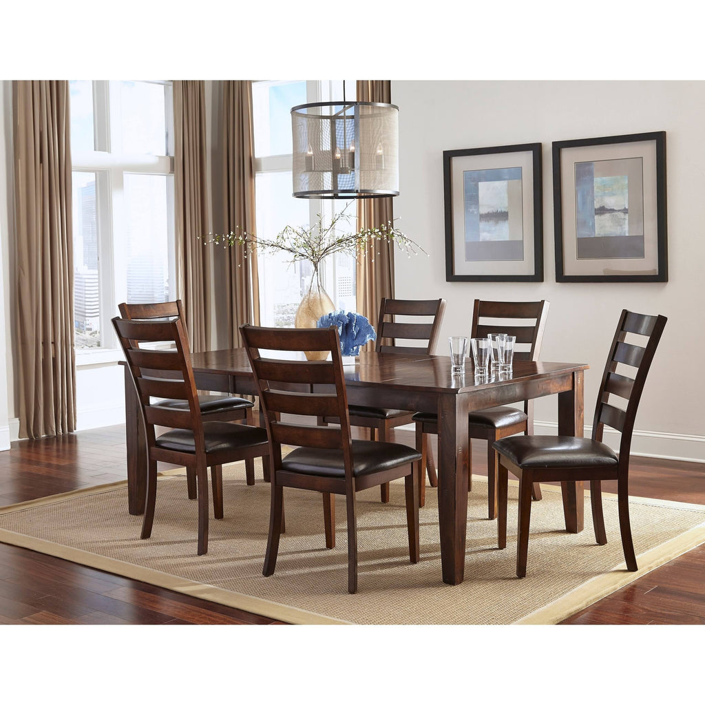 Ladder Back Side Chair Set of 2 Q9243