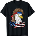 Patriotic USA Eagle T-Shirt Y391397