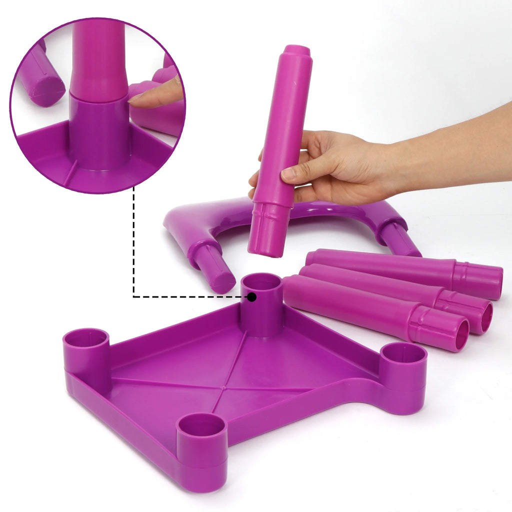 Colorful Plastic Kids Table with Four Chairs T926310