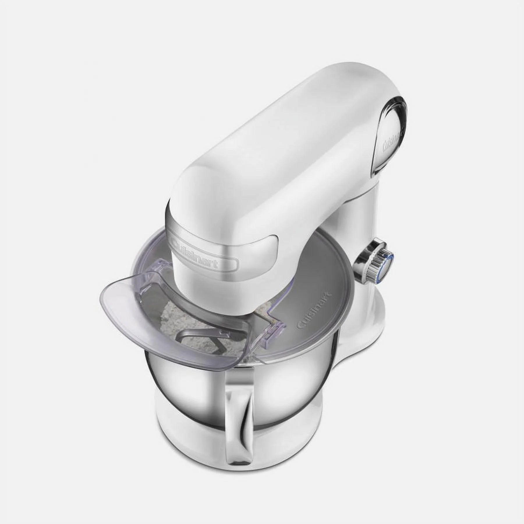White Stand Mixer with Stainless Steel Measuring Cups and Spoons T88923