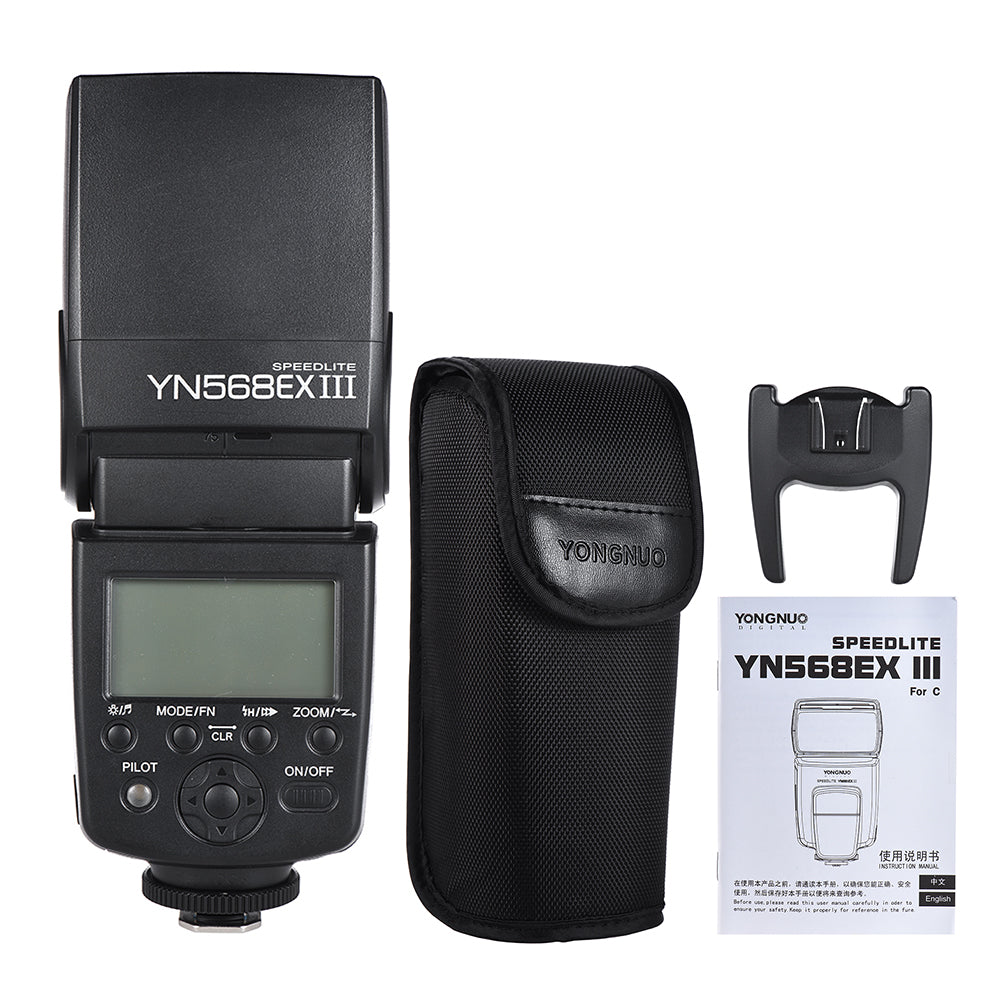 Wireless TTL Master Slave Flash Speedlite GN58 1/8000s High Speed Sync for Canon DSLR Camera O96127