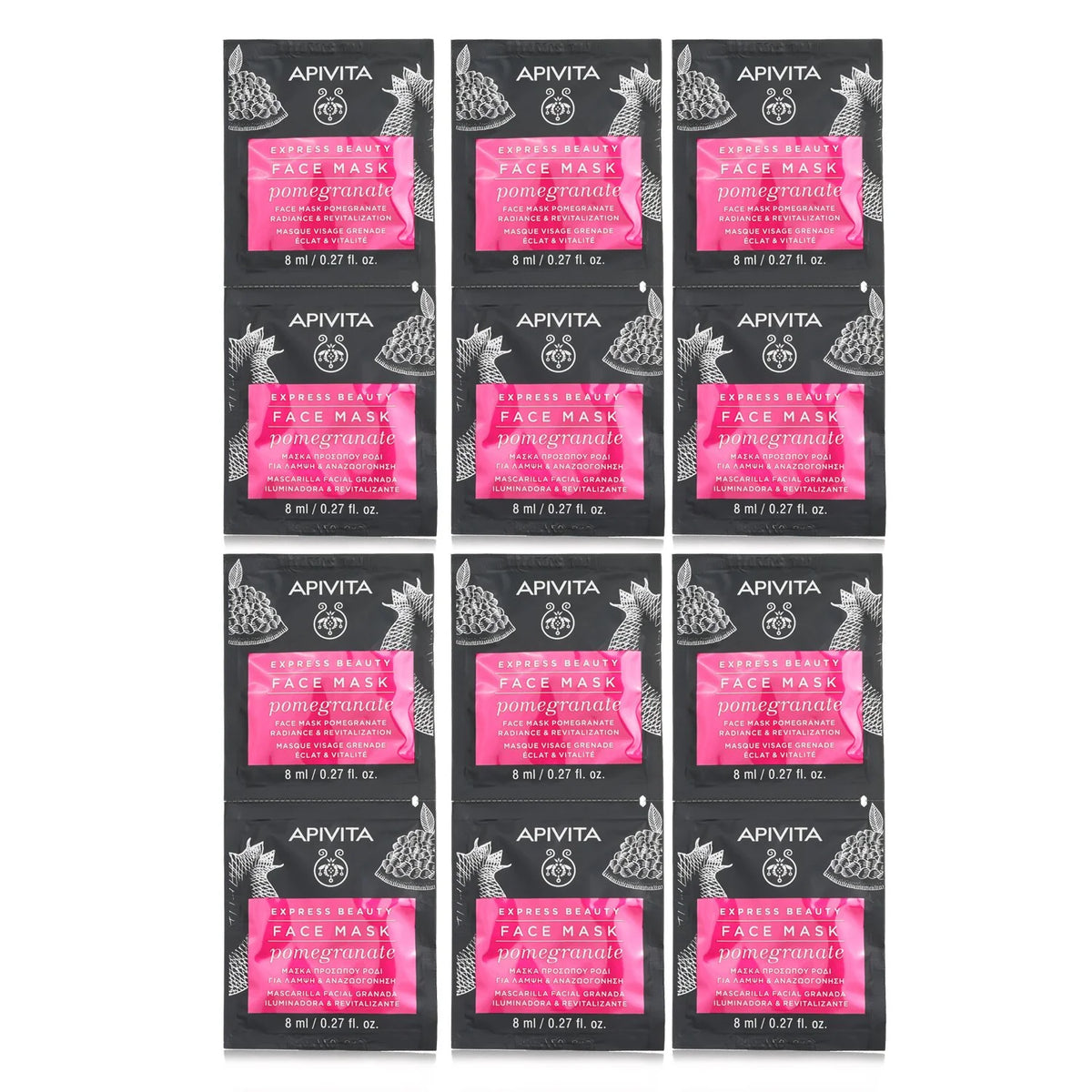 Face Mask with Pomegranate 6x(2x8ml) D292476