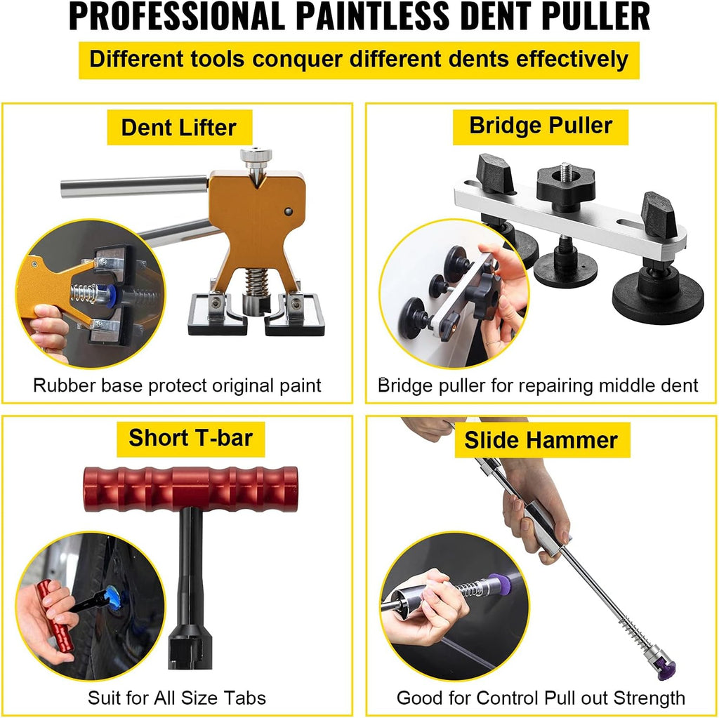 89 PCS Paintless Dent Repair Tools Kit Q385894