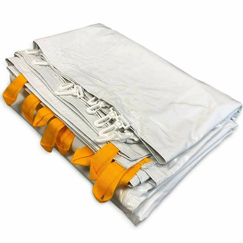 White Blockout Sidewall Kit for 8 ft Sides, 30 ft x 40 ft O78628
