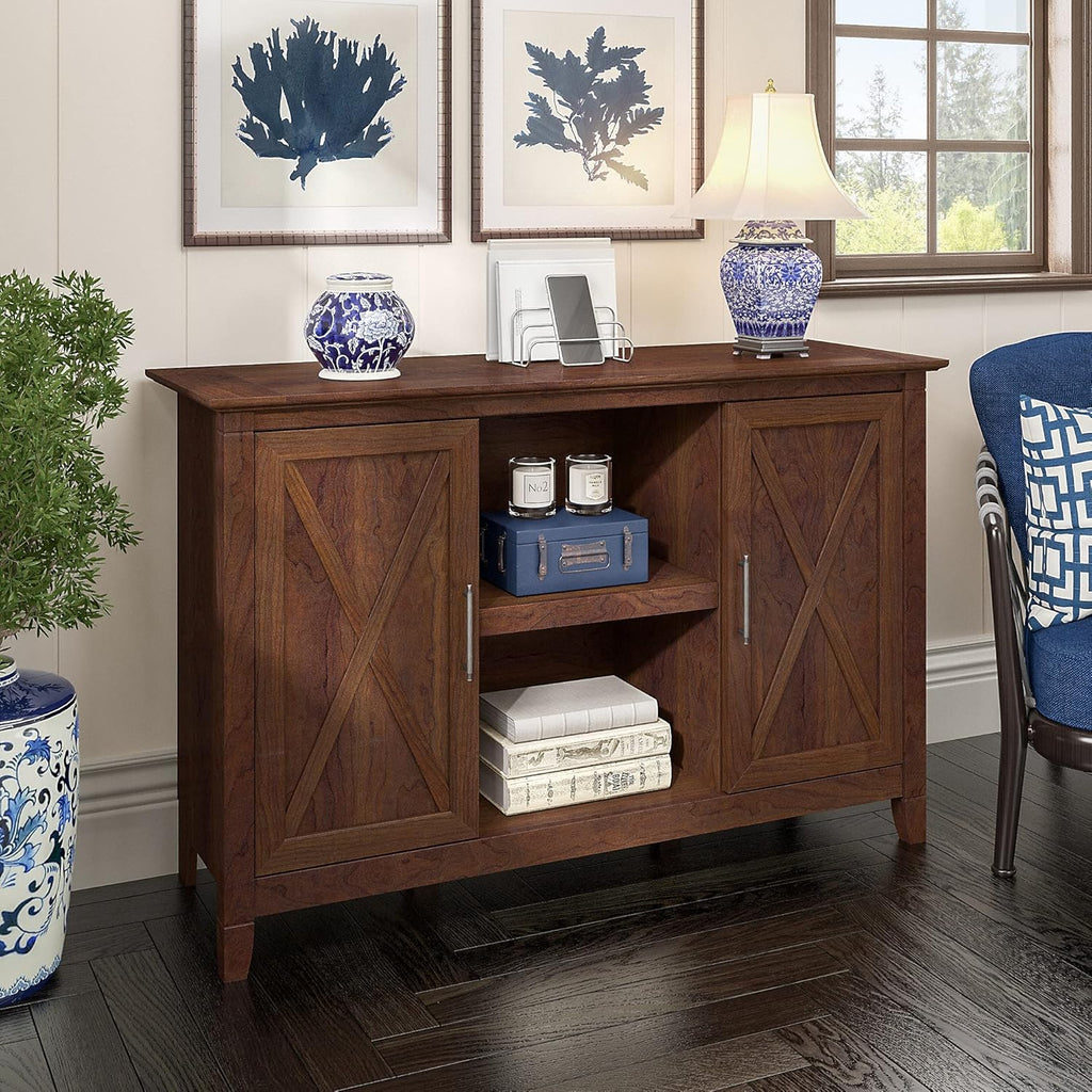 Bing Cherry Accent Cabinet with Doors V356217