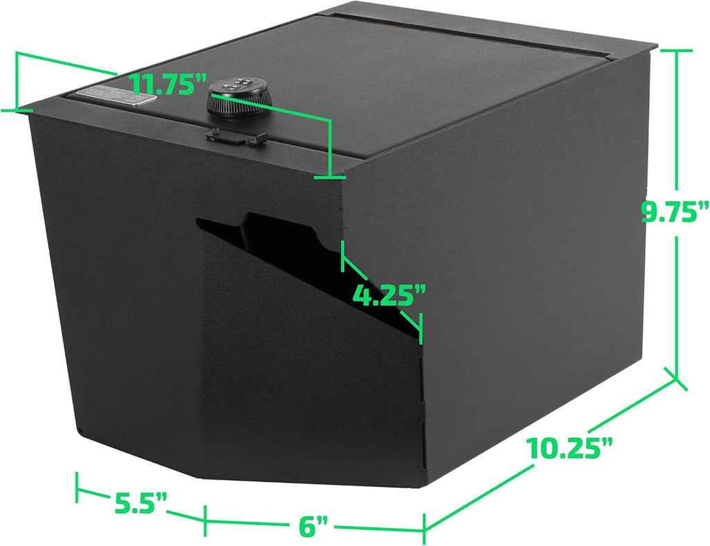 Console Safe with 4 Digit Combo X267444