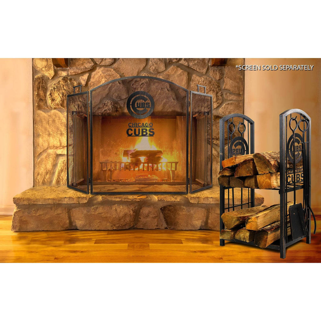 Fireplace Wood Holder & Tool Set E691789