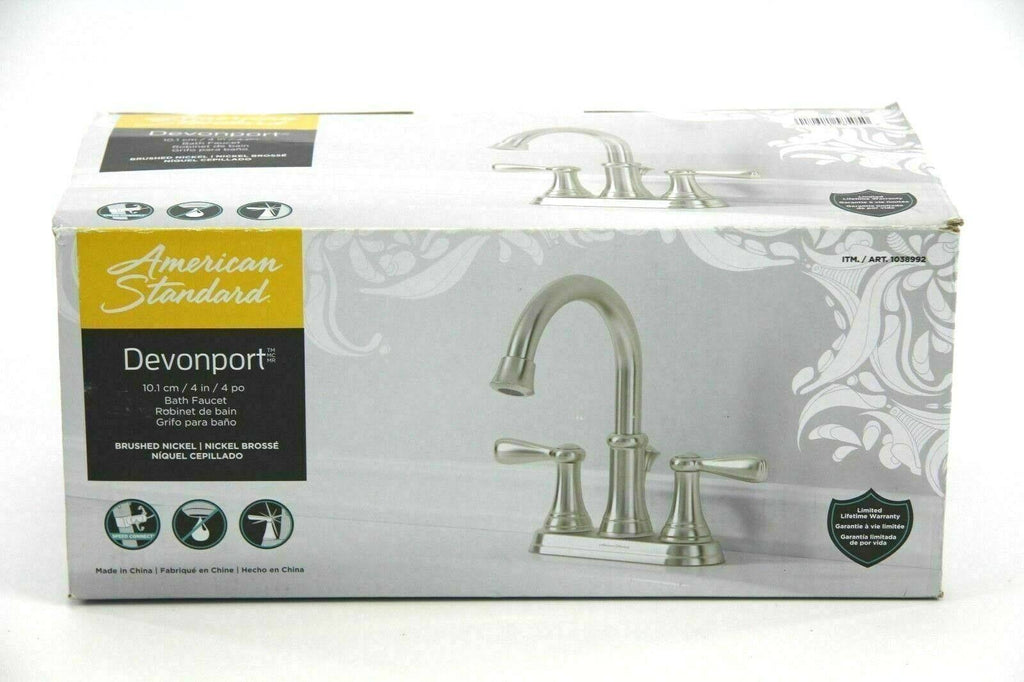 Bath Faucet Brush Nickel A7731